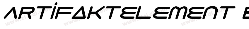 ArtifaktElement Bold字体转换